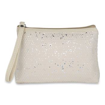 NFI essentials Glittery Makeup Pouch for Women|Cosmetic Pouch|Toiletry Bag|Travel Organiser Kit 1
