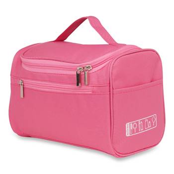 NFI essentials Multifunctional Cosmetic Bag with Hook|Makeup Organiser|Vanity Bag for Travelling Kit 1