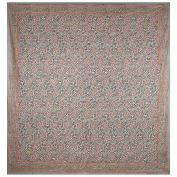 GRUSH Cotton 108X108 Inch Jaipuri Rajasthani Print Double Bedsheet With 2 Pillow Covers 3
