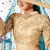 Peacock Blue zari embroidered net Semi Stitched bridal lehenga