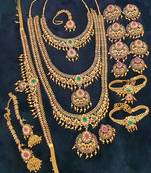 Gold bridal-kamarband