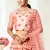 Peach embroidered net Semi Stitched Bridal Lehenga