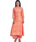 Orange Palazzo Patiyala Pant Set