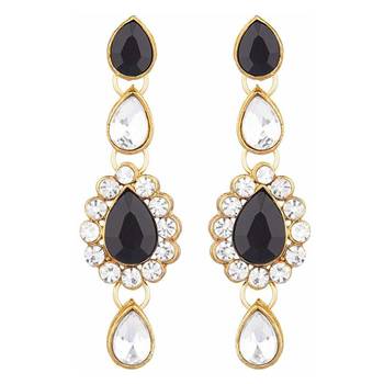 Black crystal necklaces 5