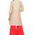 Ardozaa Women's Chanderi Silk Solid Straight Kurta Palazzo Set (Cream)