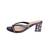 Celine Black Strappy Sandals With Heel