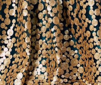 Bewitching Peacock Blue zari and Sequins embroidered net Semi Stitched Lehenga choli for wedding 5
