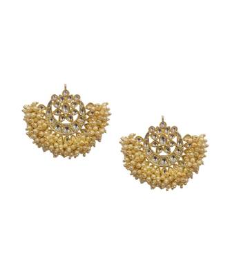 Raisa Gold Pearl Earrings 2