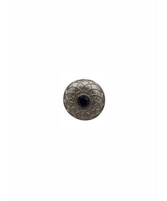 Silver & Black Stone Studs 3