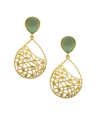 Nia Mint Drop Earrings 1
