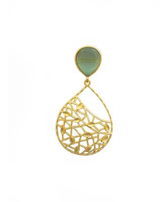 Nia Mint Drop Earrings 2