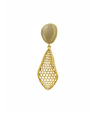 Sabi Gold Mesh Earrings 2
