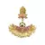 Ainara Gold & Pink Pearl Earrings