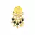 Kamal Yellow & Green Pearl Earrings