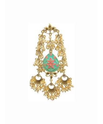 Mint Multi Statement Earrings 2