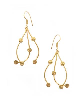 Anna Gold Danglers 1