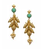 Alana Mint Leaf Earrings