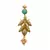 Alana Mint Leaf Earrings