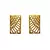 Clariet Gold Rectangle Studs