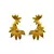 Melina Floret Gold Earrings