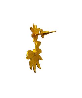 Melina Floret Gold Earrings 3