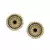 Oversized Black & Grey Multi Pearl Studs