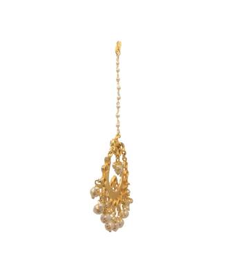 Corin Gold Pearl Maang Tikka 3