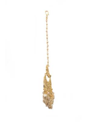 Nida Gold Kundan Maang Tikka 2