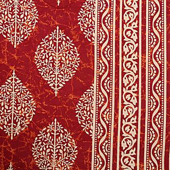 RADHA RANI FASHIONS 100% Cotton  Double Bedsheet with 2 Pillow Covers ( 93*108) 3
