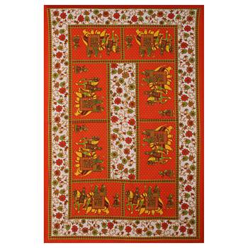 RADHA RANI FASHIONS 100% Cotton  Double Bedsheet with 2 Pillow Covers ( 93*108) 2