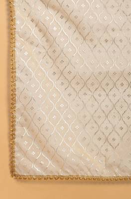 Gold embroidered chanderi salwar 4