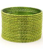 Green bangles-and-bracelets