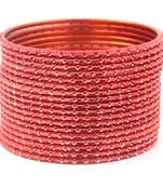 Orange bangles-and-bracelets
