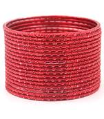 Red bangles-and-bracelets