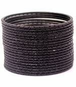 Black bangles-and-bracelets