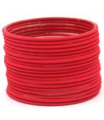 Red bangles-and-bracelets
