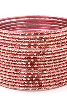 Orange bangles-and-bracelets