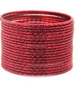 Red bangles-and-bracelets