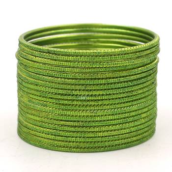 Green bangles-and-bracelets 1