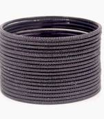 Black bangles-and-bracelets