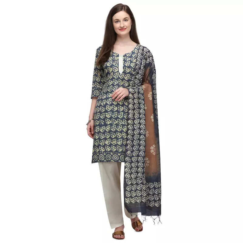 Iris-Soft Cotton Wex Batik Print Suits