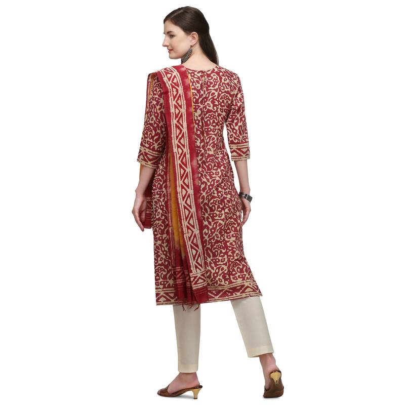 Iris-Soft Cotton Wex Batik Print Suits