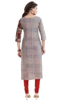 Multicolor printed cotton cotton-kurtis 2