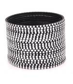 Black bangles-and-bracelets