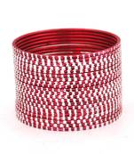 Red bangles-and-bracelets