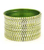 Green bangles-and-bracelets
