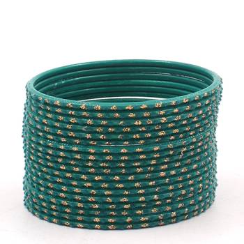 Green bangles-and-bracelets 1