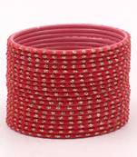 Red bangles-and-bracelets