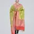 Banarasi Pure Munga Silk Handwoven Contrast Dye Dupatta