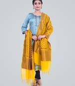 Banarasi Cotton Silk Zari Booti Dupatta